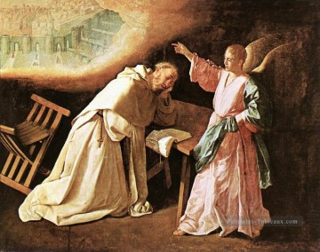  baroque peintre - La vision de saint Pierre de Nolasco Baroque Francisco Zurbaron